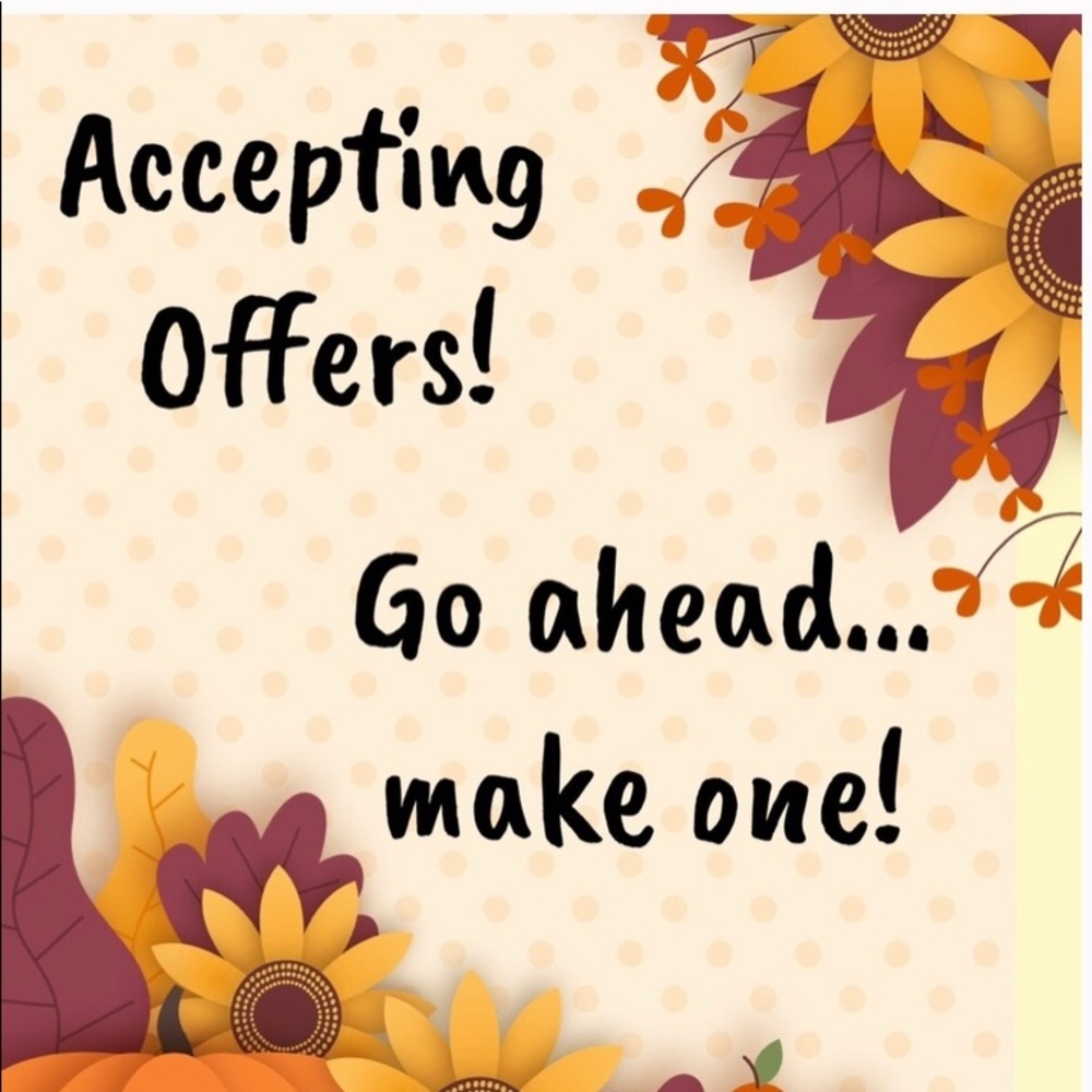 Make offers!